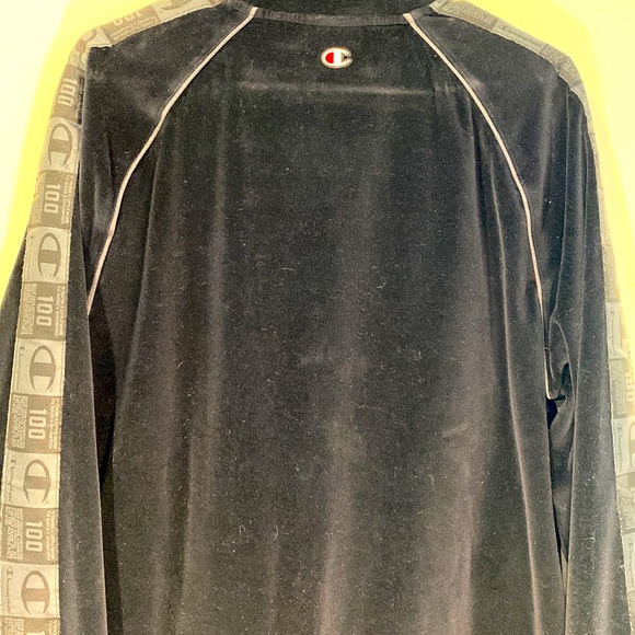 Mens Black Champion Jacket - Picture 4 of 7